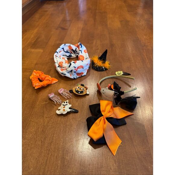 Girls Halloween/fall hair accessory bundle - Picture 1 of 5